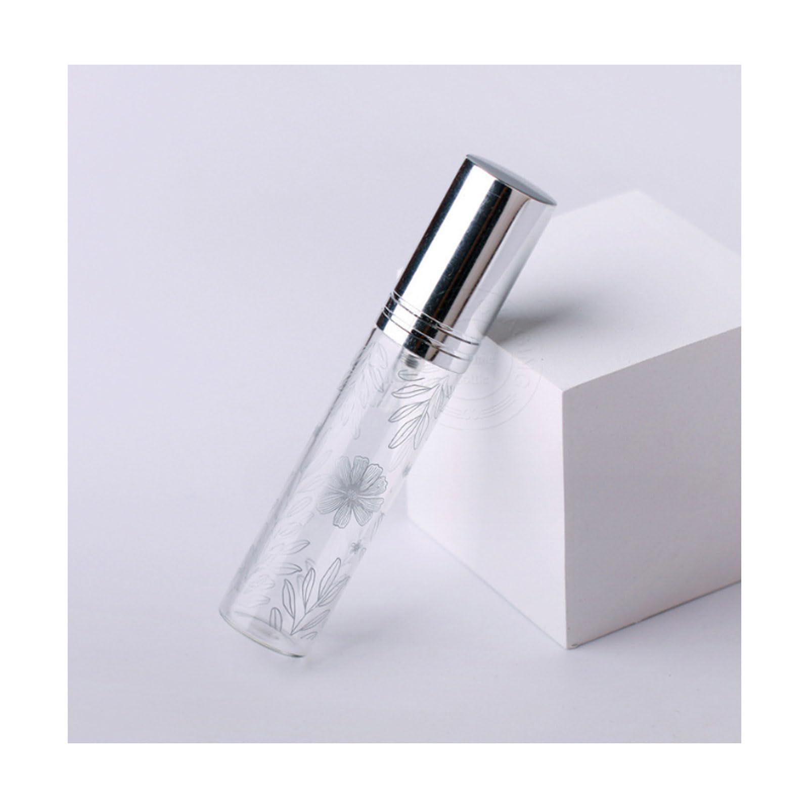 JITEM 2 uds. Botella de Perfume vacía Recargable de 10ml con atomizador a Prueba de Fugas, minienvase portátil de Viaje para cosméticos, Botella pulverizadora para después del Afeitado con Aroma