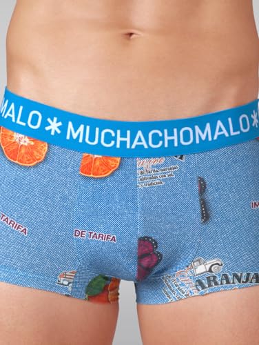 Trunks Muchachomalo para hombre pack de 3 calzoncillos estampados de algodón 5