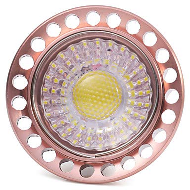 10pcs GU10 5W PANNOCCHIA 400-500Lm LED Lampada Tazza Bianco caldo bianco freddo Dimmerabile Faretto LED AC 220 V Lampadina in alluminio, Cold White