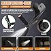 2 Pcs Forearm Crutches for Adults Foldable Knee Patients Mobility aids for Childre and Seniors for with Leg Injury Adjustable Travel Lightweight Walking Stick