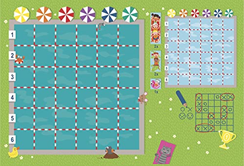 Haba Floaty Fight - A Compact Magnetic Travel Game - Silly Tile Placement For Ages 5 And Up - Will You Hit Or Miss Your Opponents Floaties? #TOP3