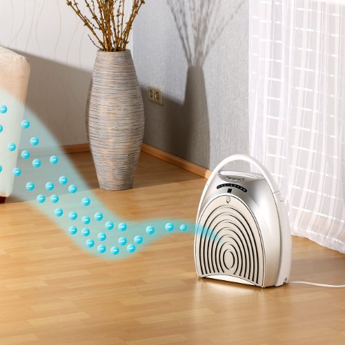 newgen medicals Profi- Luftreiniger 4- fach, Ionisator & Timer-4