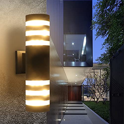 Applique moderne étanche en aluminium haut de gamme double tête E27
