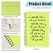WHLBHG Inspirational 2pcs Spiral Journal Appreciate Gift Behind You, All Your Memories Hardcover Spiral Notebook Encouragement Gift for men Women (2 spiral-behind light green)