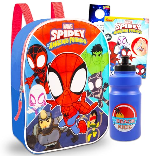 Spidey and Friends Mini Backpack Set - Bundle with 11