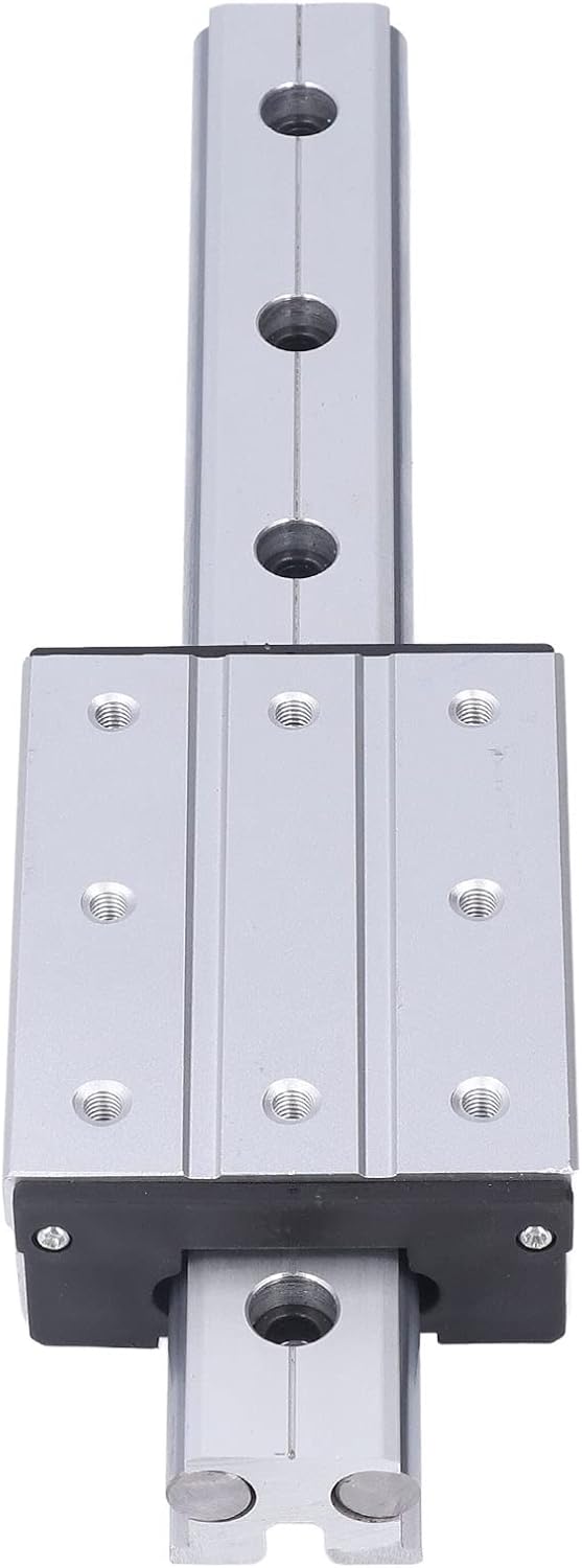 LGD12 300mm Linear Motion, Linear Motion Rail, Guide Rail Guide Slide Block External Biaxial Slide Block with Mounting Hole