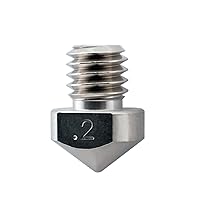 Vista 1 de Microswiss - Boquilla chapada para LulzBot TAZ 5, LulzBot Mini, estilo hexagonal Hotend .0.079 in