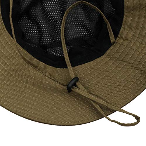 Sun Hat Fishing Hat With Wide Brim, Men's Outdoor Uv Protection Hiking Hat #TOP3