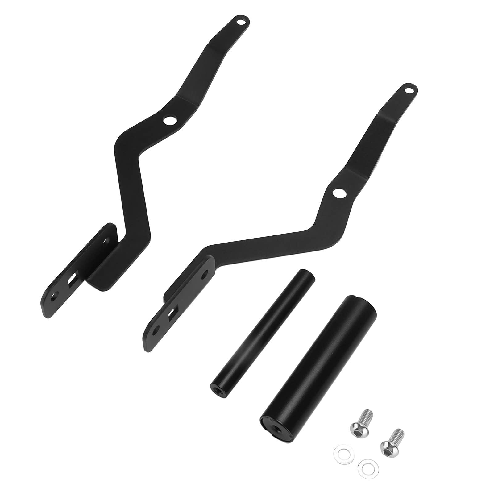 Uchwyt GPS, Motocyklowy Uchwyt Montażowy GPS Zamiennik Stojaka na Telefon Komórkowy do F900R F900XR 2020-2021 (czarny)