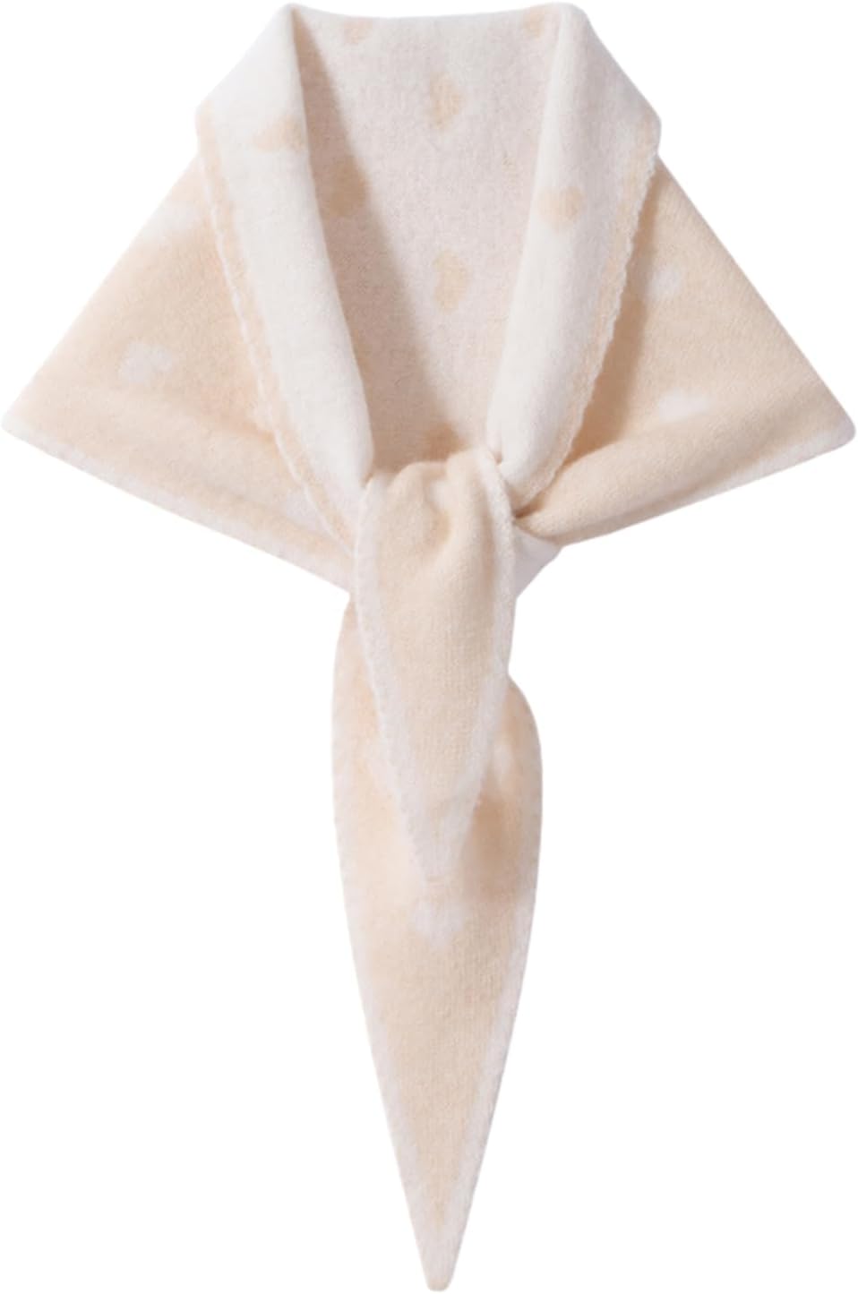 cashmere Knit Triangle Scarf for cashmere Women Head Scarf Neckerchief Aesthetic Accessories Streetwear Triangle Shawl