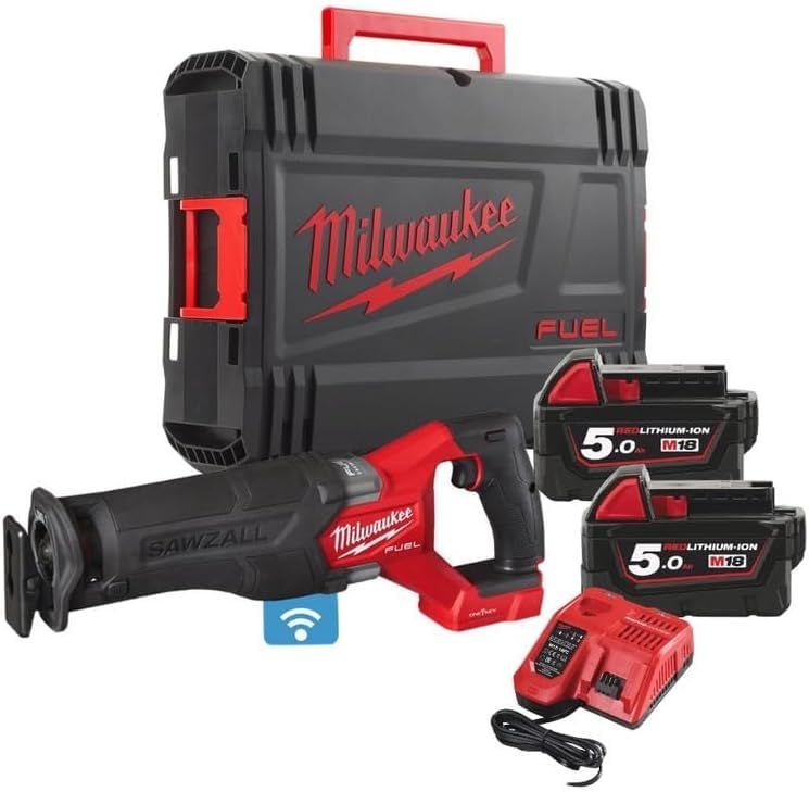 Sierra Sable de una mano 18V FUEL 5,0 ah Litio FIXTEC