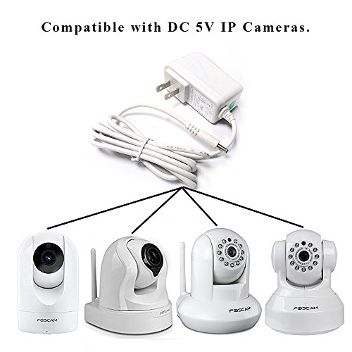 Foscam Us Standard Dc Power Supply 5V - White #TOP4