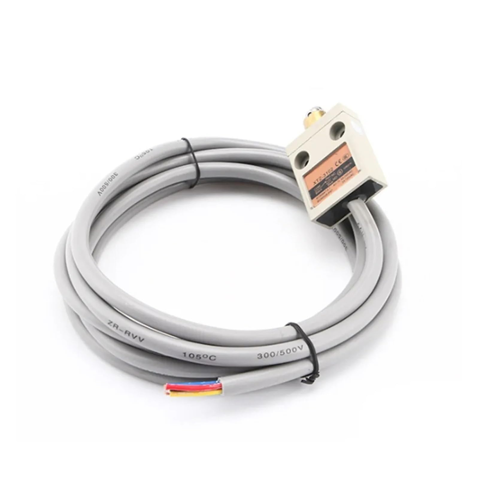 Interrupteur fin de course étanche IP67 XTZ-3102 avec levier à galet et câble de 3 mètres
