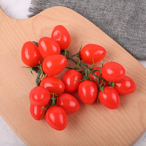 Tomate artificial decorativo con enredaderas para cocina 7