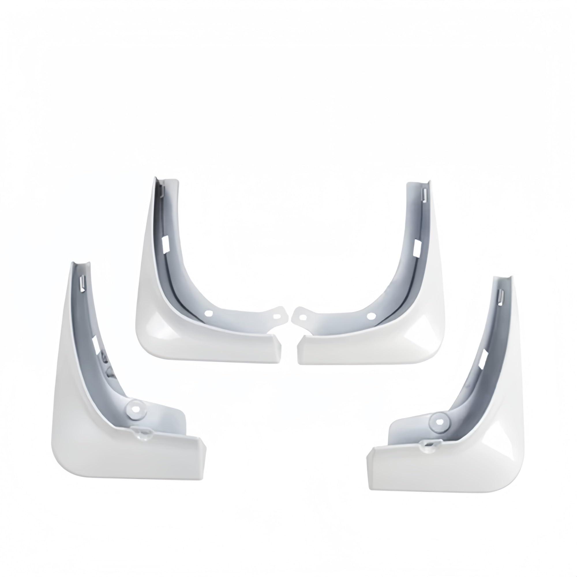 Guardabarros para Tesla Model 3 2021-2023 blancos que evitan salpicaduras en la pintura 8