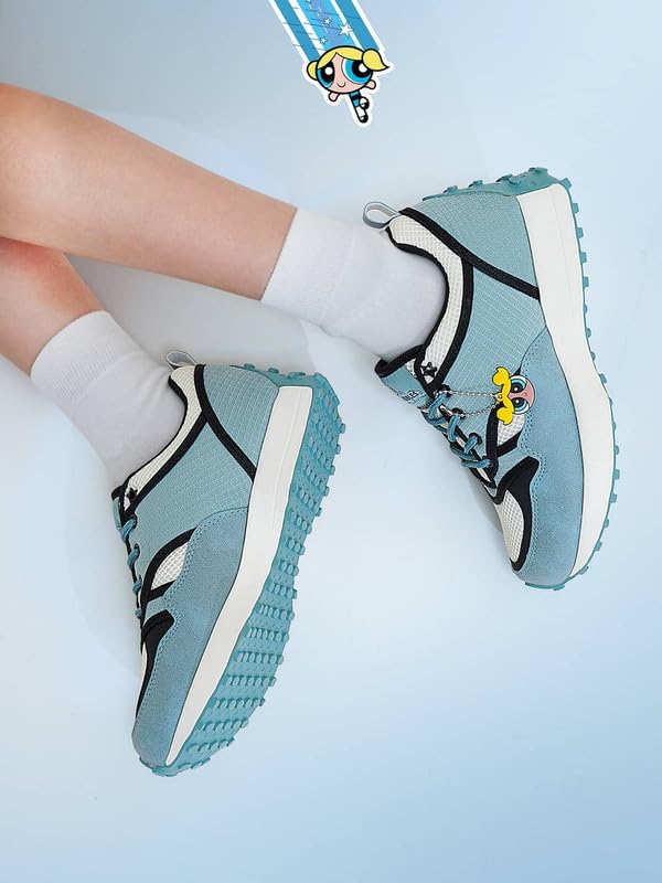 Image of Bacca Bucci Powerpuff Girls Women Sneakers | Casual & Lifestyle Shoes - Blossom, Bubbles & Buttercup Edition