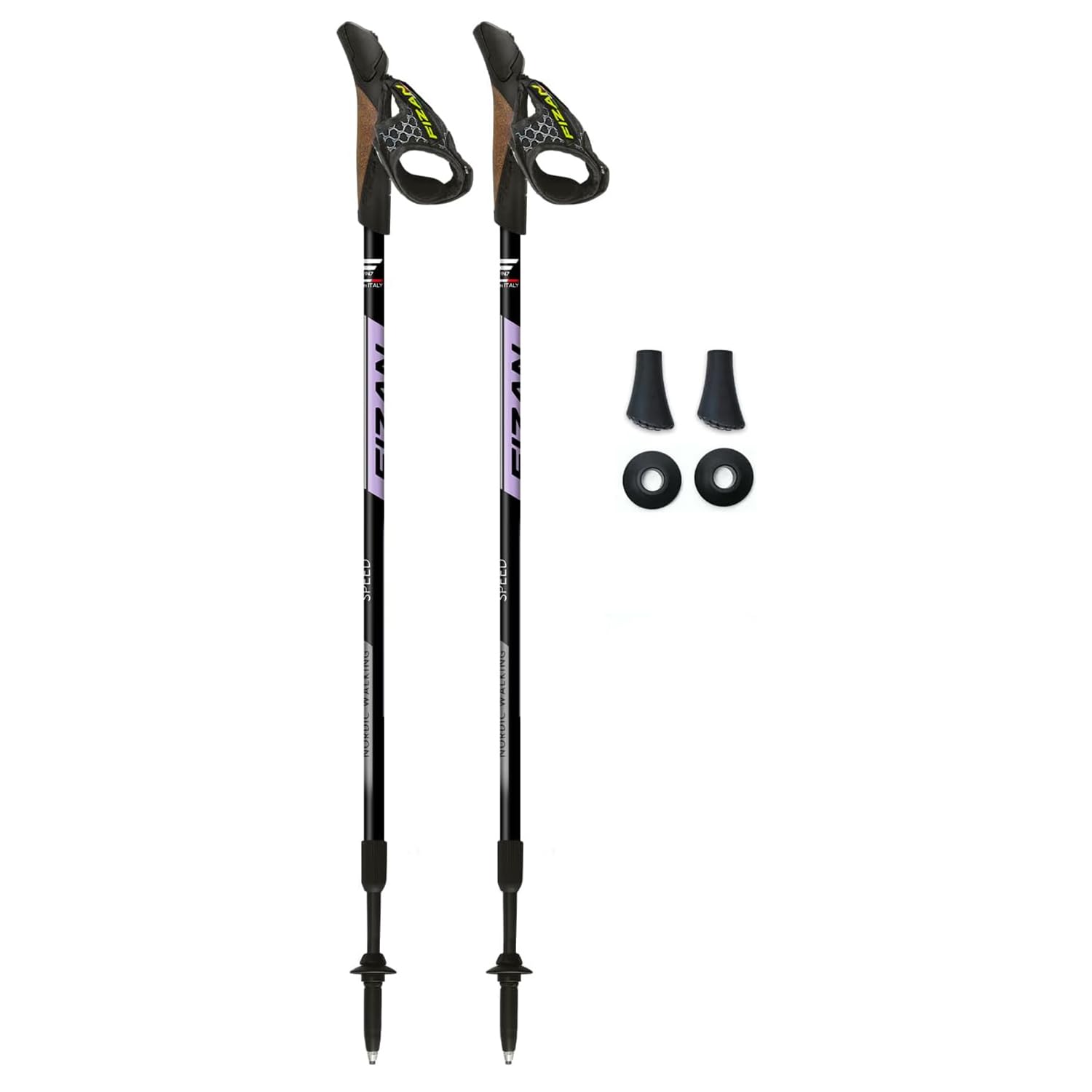 FIZAN Speed Swift Model, Bastoncini da Escursionismo e Nordic Walking Unisex Adulto