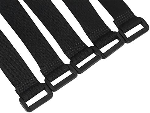 VGEBY1 Bicycle Tie Strap, 5Pcs/Set Bike Cable Ties Bike Pump Belt Riding Adjustable Nylon Handlebar Tie Straps