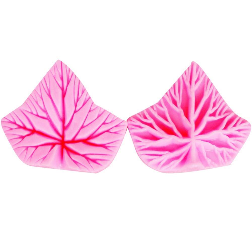 Bontannd Leaf Petal Flower Veiners Silicone Molds Fondant Sugarcraft Gumpaste Resin Clay Water Paper Cake Decorating Tools
