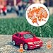NUOBESTY 30Pcs Mini Traffic Cones Barricades Miniature Traffic Scene Roadblock Toys Kids Educational Cognitive Road Sign Models