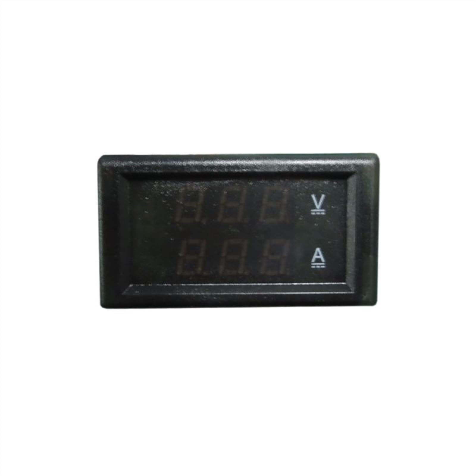 ZXTIIEUF DC 10A LED Digital Sensor Transformer DC Voltage Ammeter Voltmeter DC 0-100V Voltage Current Meter Volt Amp Panel Meter(Red-red)