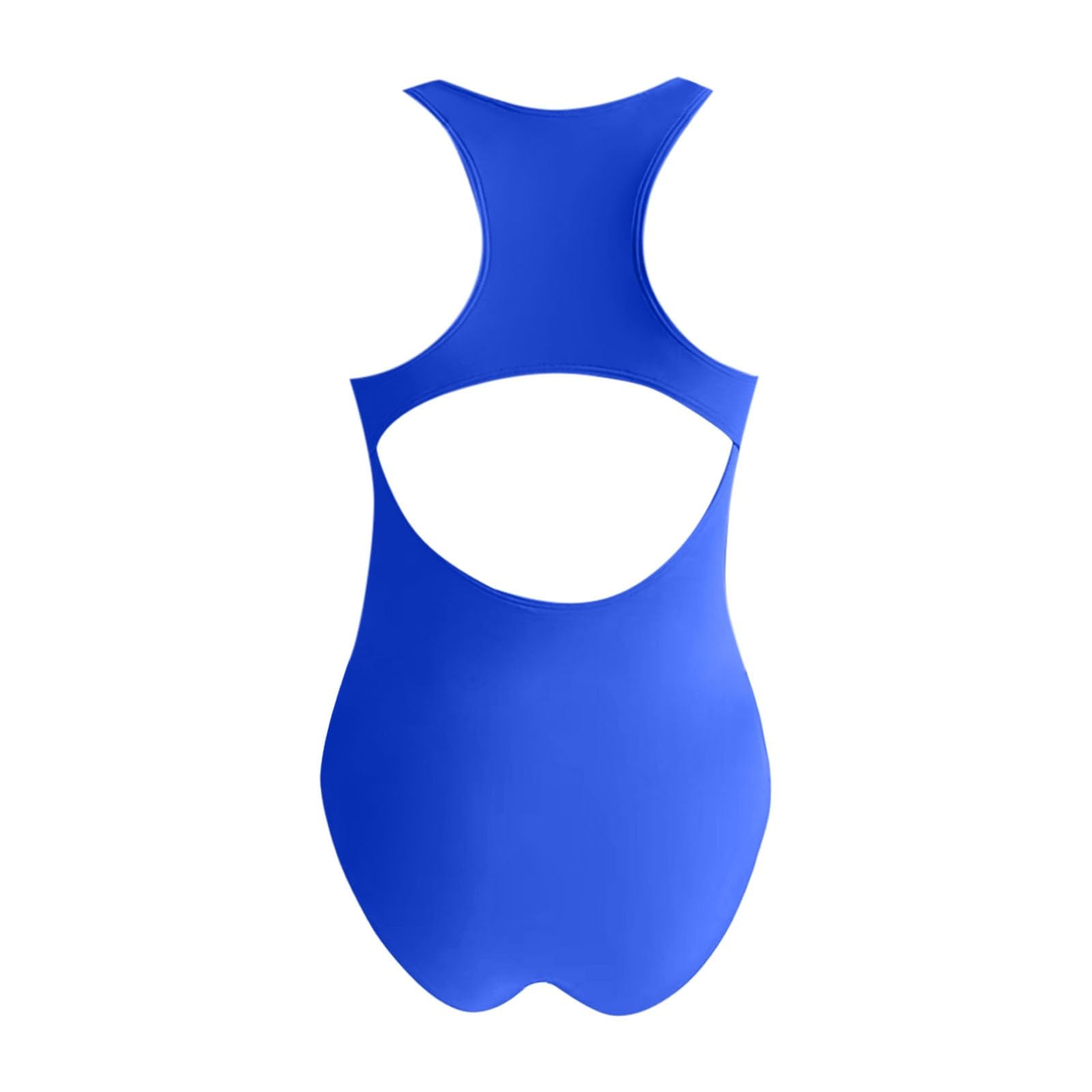 Monokini Sportivo a Blocchi di Colore con Schiena Scoperta, Donna, Costume da Bagno Atletico e alla Moda