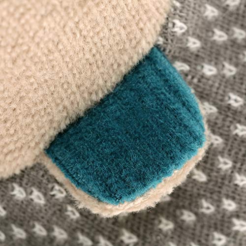 SIGIKID 42157 Schnuffeltuch Löwe Kuscheltuch Mädchen und Jungen Babyspielzeug empfohlen ab Geburt beige/blau – Bild 7