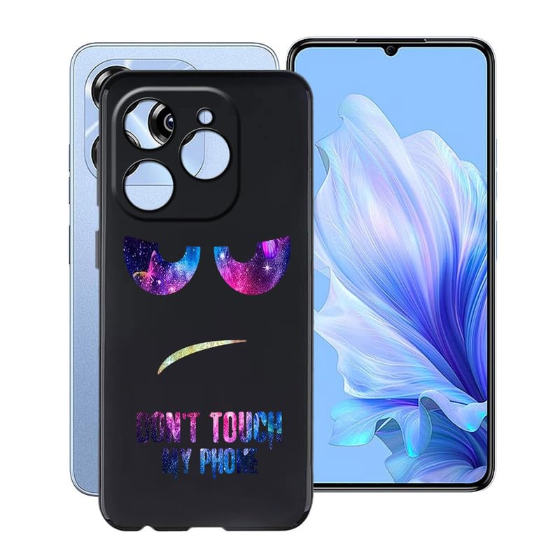 YQINHHME Custodia per Oukitel C50 5G (6.80) + 2 Pcs Pellicola Vetro