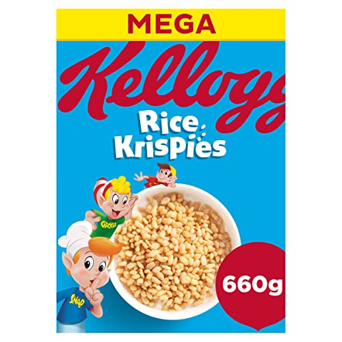Rice Krispies Kelloggs Rice Krispies Breakfast Cereal 660g