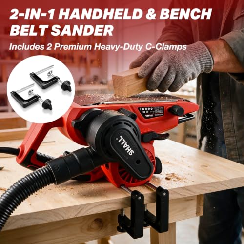 SHALL 8.4-Amp Belt Sander