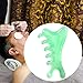 Zialofi Massage Comb Guasha Scraping Scalp Comb Multipurpose Gift Compact Relaxation for Women/Men Smooth Head Caring Facial Massager, Green