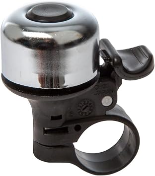 Mirrycle Incredibell Brass Solo Bicycle Bell Silver