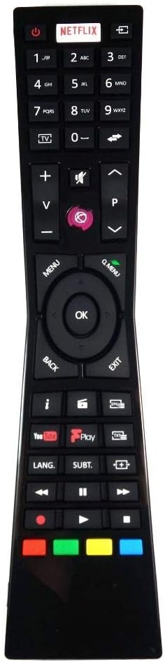 Genuine TV Remote Control Replacement for JVC LT-32C675 / LT32C675