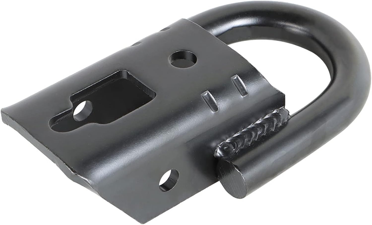 munirater Tow Hook with Hardware Front Black Replacement for F150 2009-2021 Replacement for FL3Z-17A954-C FL3Z-17A954-E