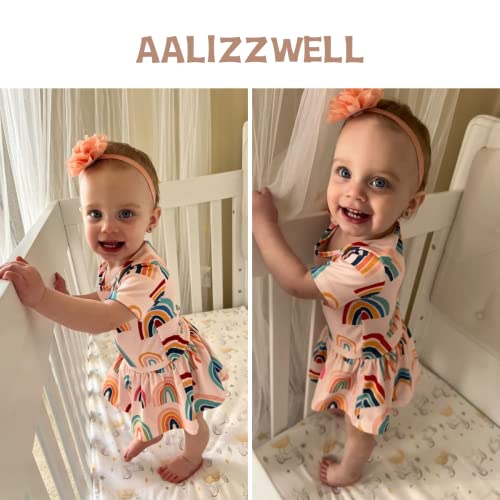 Aalizzwell Newborn Infant Baby Girls Bodysuit Dress2