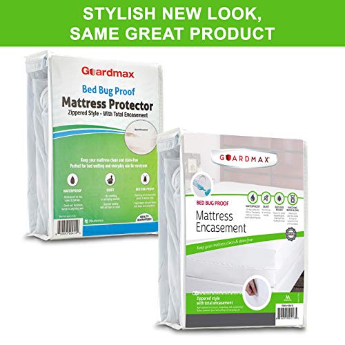 Guardmax Rv Bunk Mattress Protector Zippered | 100% Waterproof Zippered Encasement Cover | Soft, Healthy And Breathable | Cot Size (33X75) #TOP6