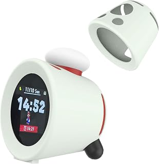 for Nintendo Sound Clock Alarmo Case, Soft Skin Silicone Case,Drop-Proof,Scratch-Proof,Dust-Proof,Full Protective Case for Alarmo -Green