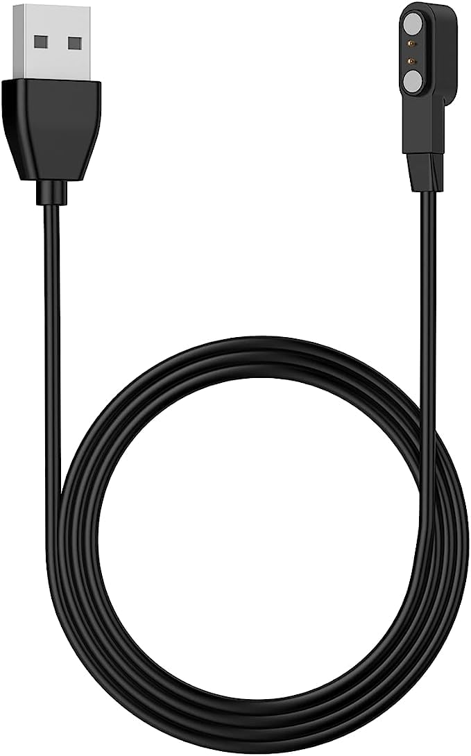 RUIMEN H1スマートウォッチ USB充電ケーブル Gloryfit アプリに対応 充電接点間の距離 4.5mm対応 磁気マグネット式充電 轻量