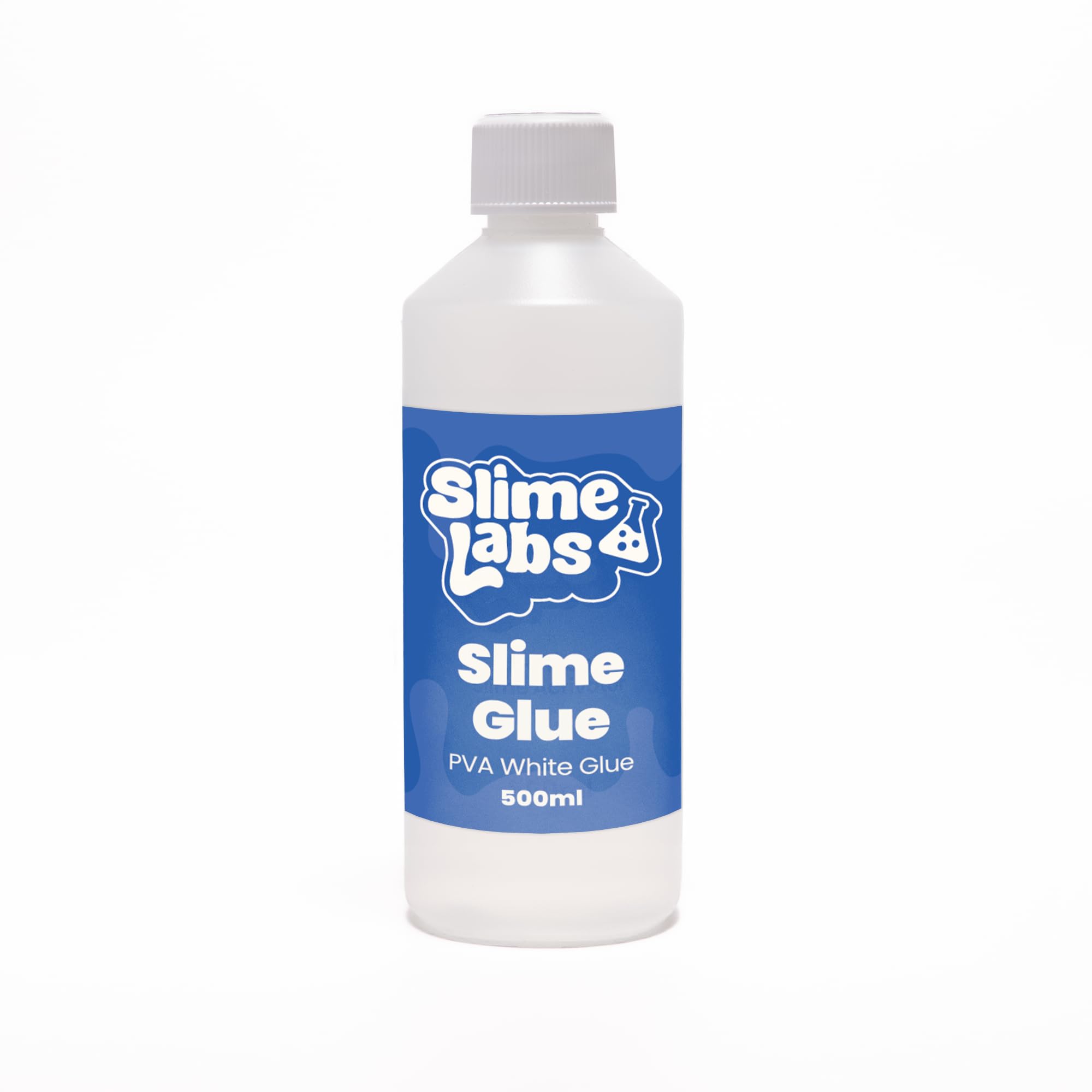Slime Glue - 500ml - White PVA Glue For Slime, UK Made, Washable, Tested with Activator, Arts and Crafts, Sensory Play, Kids and Schools(500ml Slime Glue)