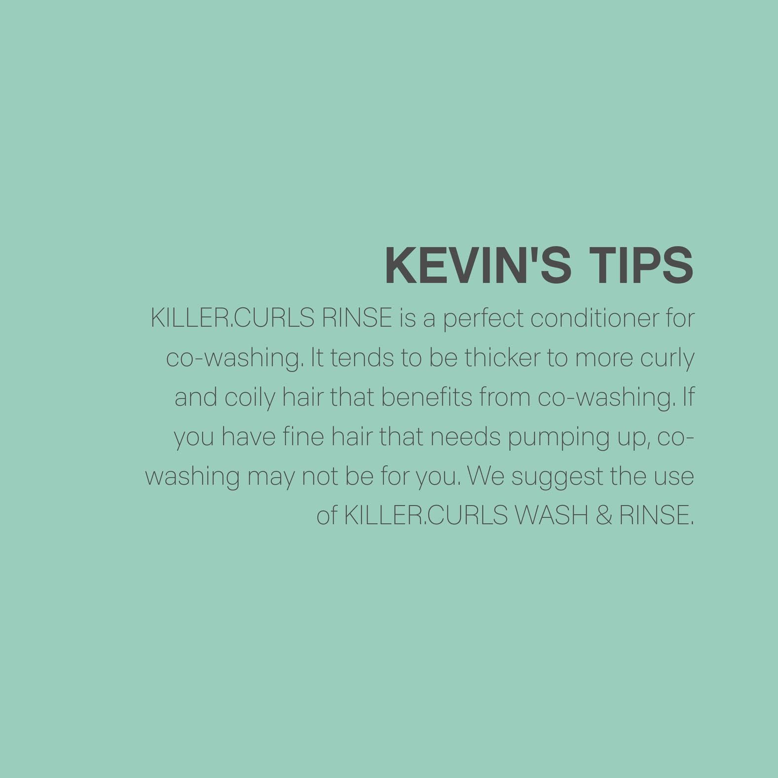 Kevin Murphy - Killer.Curls Rinse Acondicionador para Rizos - 1000 ml