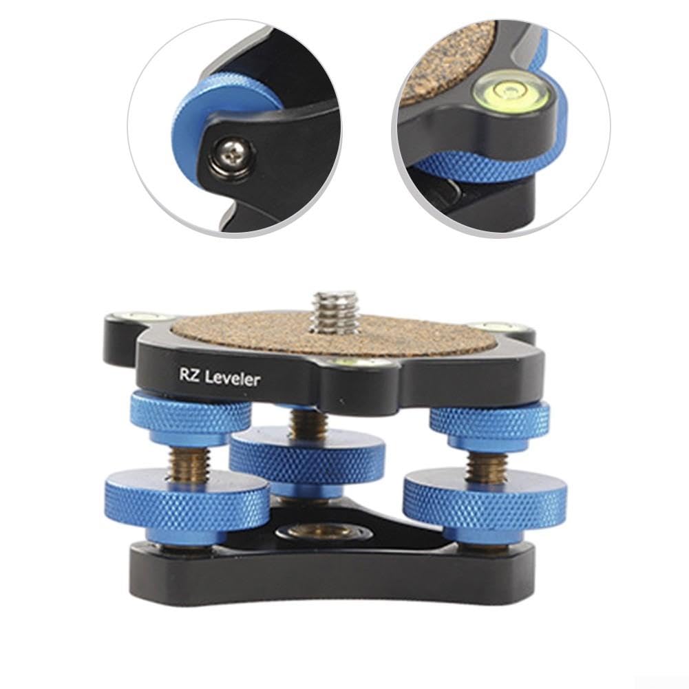 Livellatore per fotocamera con 3 livelli di bolla di precisione