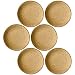 Produktbild Leonardo Matera Keramik-Teller 6er Set, mikrowellengeeignet, spülmaschinengeeignete Speise-Teller beige, Ess-Teller mit Rand Ø 16,3 cm 018371