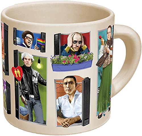 Great Gays Heat Changing Mug - Add Coffee And Famous Gays From History Come Out Of The Closet #TOP2