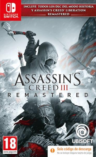 Assassin's Creed III Remastered(Code IN Box) Switch