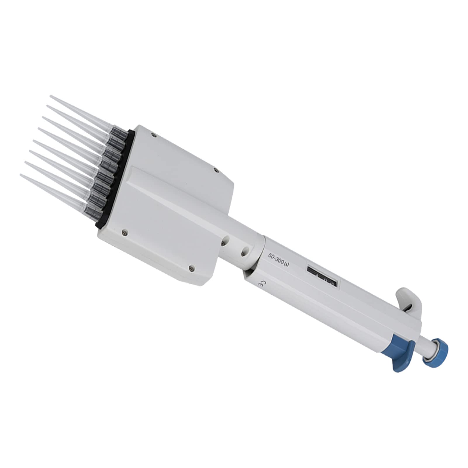 Pipetta a 8 Canali Pipetta da 50-300 μl Pipetta Multicanale Pipetta Meccanica a Volume Variabile Pipetta Regolabile Manuale Strumento di Laboratorio