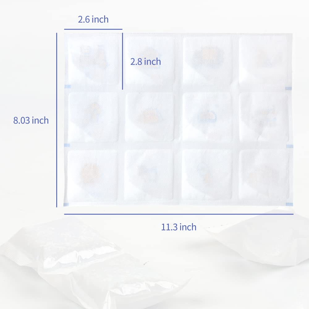 Reusable Shipping Dry Ice Packs Sheets for Coolers, Cold Pack for Shipping Food Cool Fresh, Freezer Ice Pack Long Lasting Cool Packs Keep Food Fresh Beverage Cold, Size 8.03