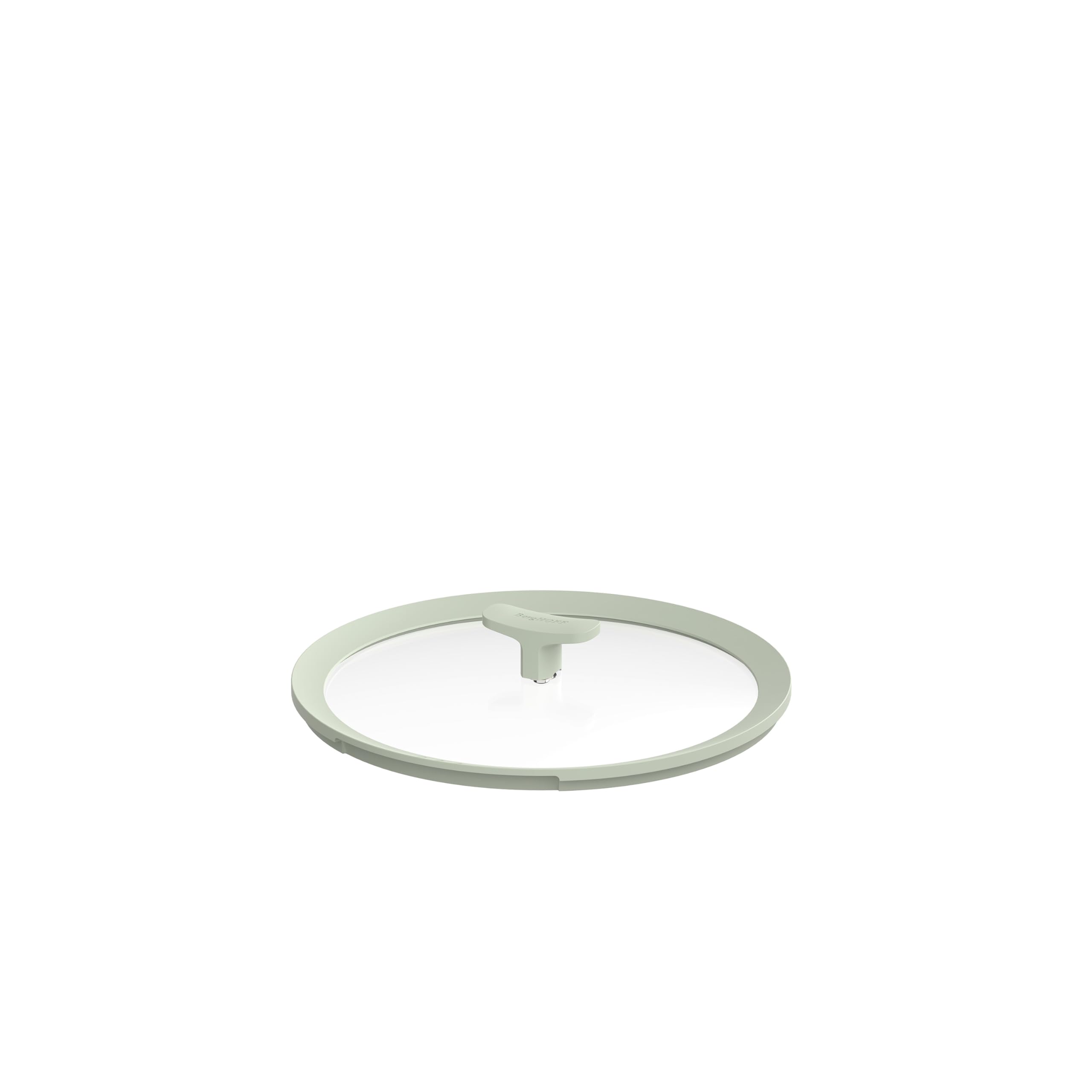 BergHOFF Leo Balance Glasdeckel 28cm - Universaldeckel - Topfdeckel aus Glas -Pfannenglasdeckel - Sage