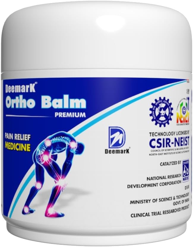 - Ortho Balm | Ayurvedic Pain Relief Balm for Men & Women | Effective for Joint, Muscle, Back, Shoulder & Knee Pain Relief – 50g