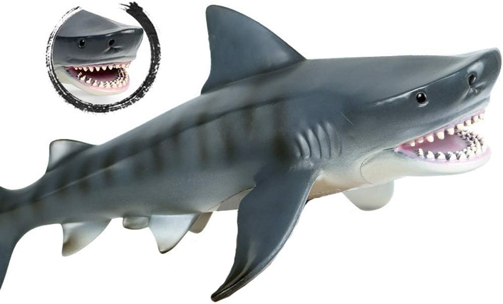 shark figurines plastic