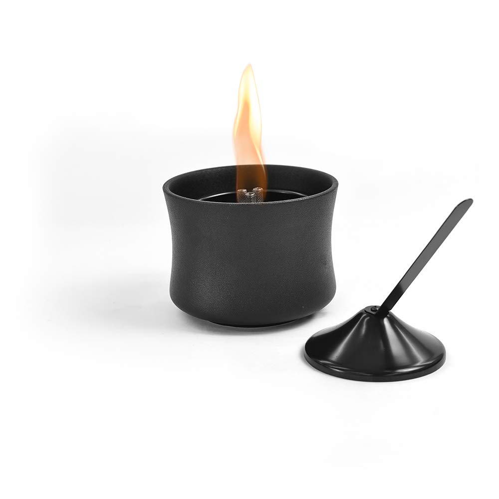 Amazon.co.jp: Lovinflame セラミックキャンドルデラックス - ブラック